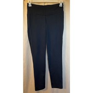 Monroe and Main Black Dress Pants Trousers Size M Nylon & Spandex
